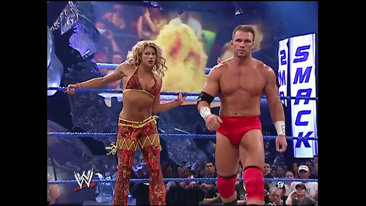 Charlie Haas With Miss Jackie vs Kurt Angle SmackDown 08.05.2004
