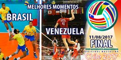 BRASIL x VENEZUELA - MELHORES MOMENTOS - FINAL SUL-AMERICANO