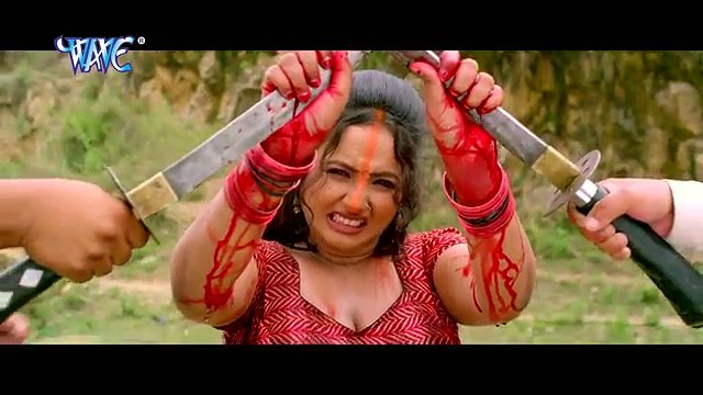 Action Scene from Bhojpuri Movie ' Main Rani Himmat Wali ' Rani Chatterjee(360p)