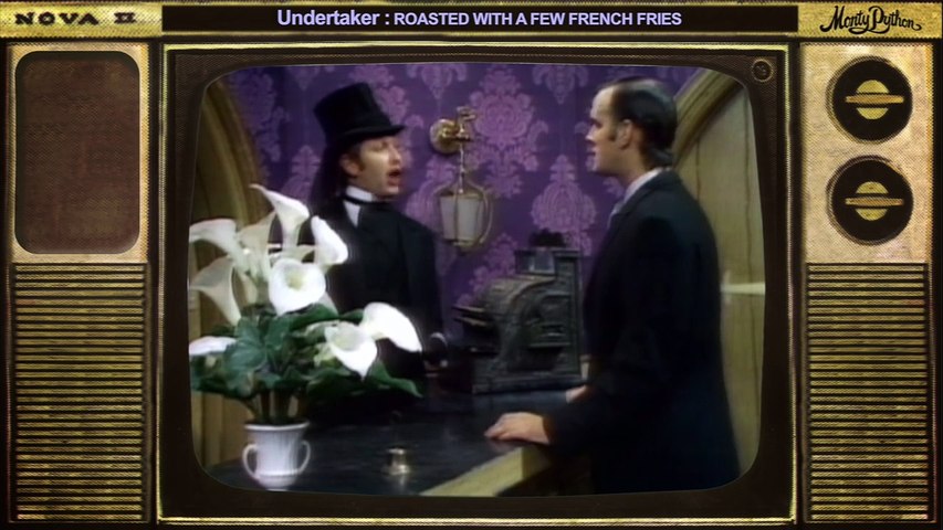 Monty Python – Undertaker Sketch Quote A Long