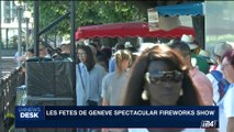 i24NEWS DESK | Les fêtes de Geneve spectacular fireworks show | Saturday, August 11th 2017