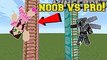 PopularMMOs Minecraft  NOOB VS PRO!!! - KING OF THE LADDER! - Mini-Game