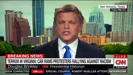 Douglas Brinkley calls Trump's Charlottesville message "limp wristed"