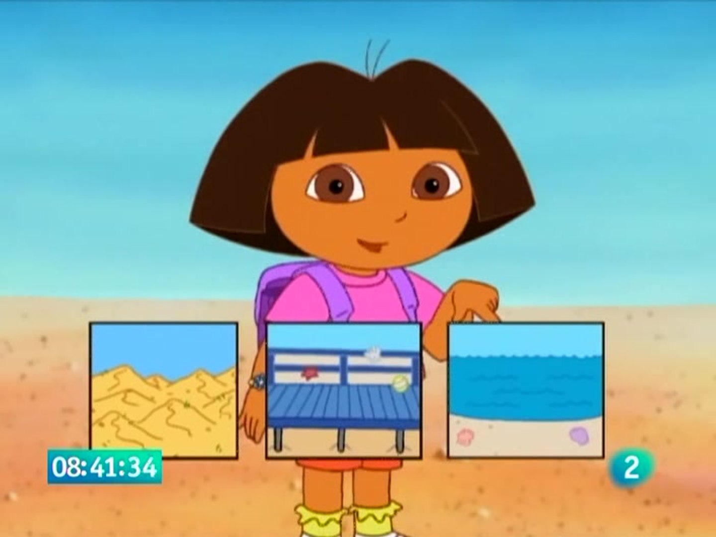 Dora La Exploradora En Espanol 1x03 Vamos A La Playa Video