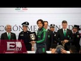 Selección Mexicana recibe reconocimiento de la Policía Federal / Vianey Esquinca