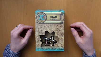 The Archimedes Star Metal Puzzle by Eureka Unboxing and Solution