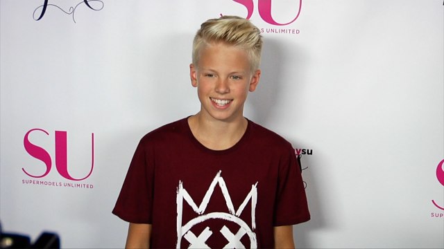 Carson Lueders SU Magazine's 17th Anniversary Party Red Carpet