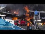 Incendio en bodegas de una Cervecería en la Ciudad de México