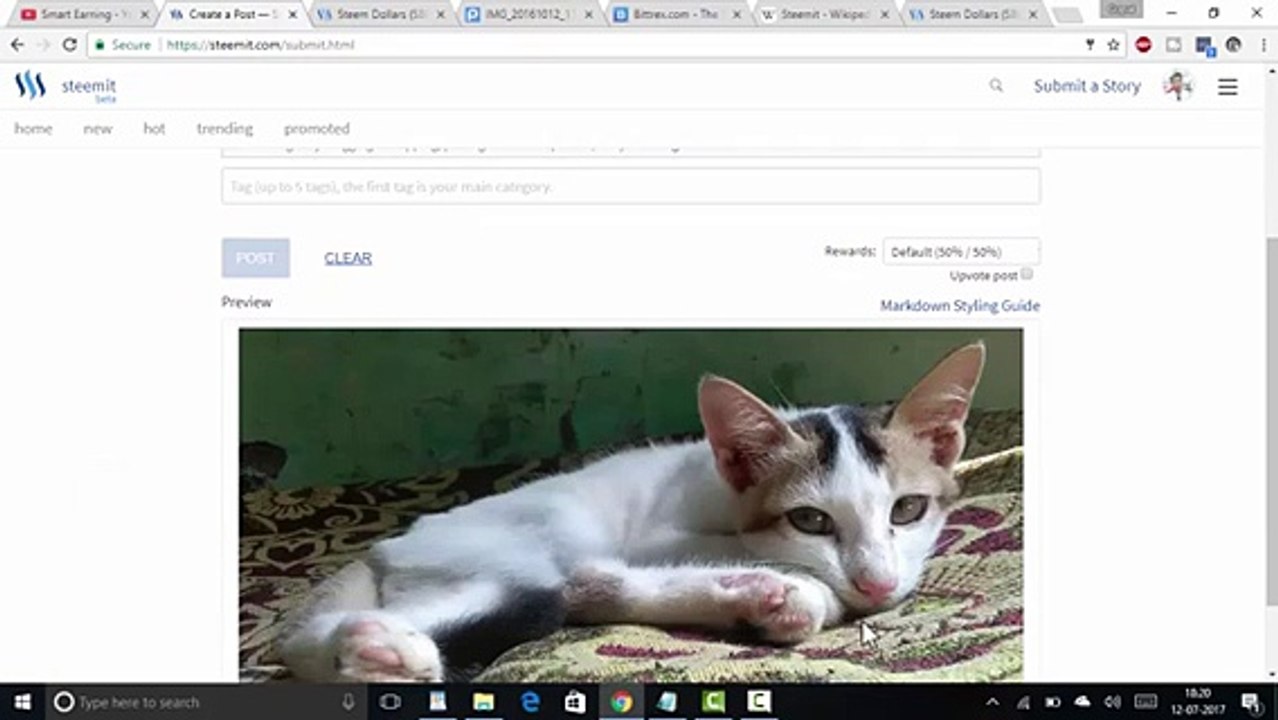 Make money online Steemit easy writing blogs 2017 hindi