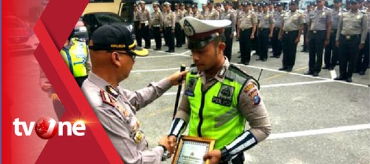 Anggota Polantas yang Dipukul Oknum TNI Raih Penghargaan