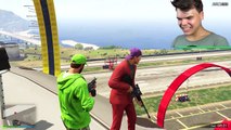 SNIPE THE IMPOSSIBLE FLYING BIKES! (GTA 5 Funny Moments)