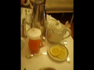 Suite du Meurice Hotel, à Paris, P'tit Dej, 27 Oct 2007