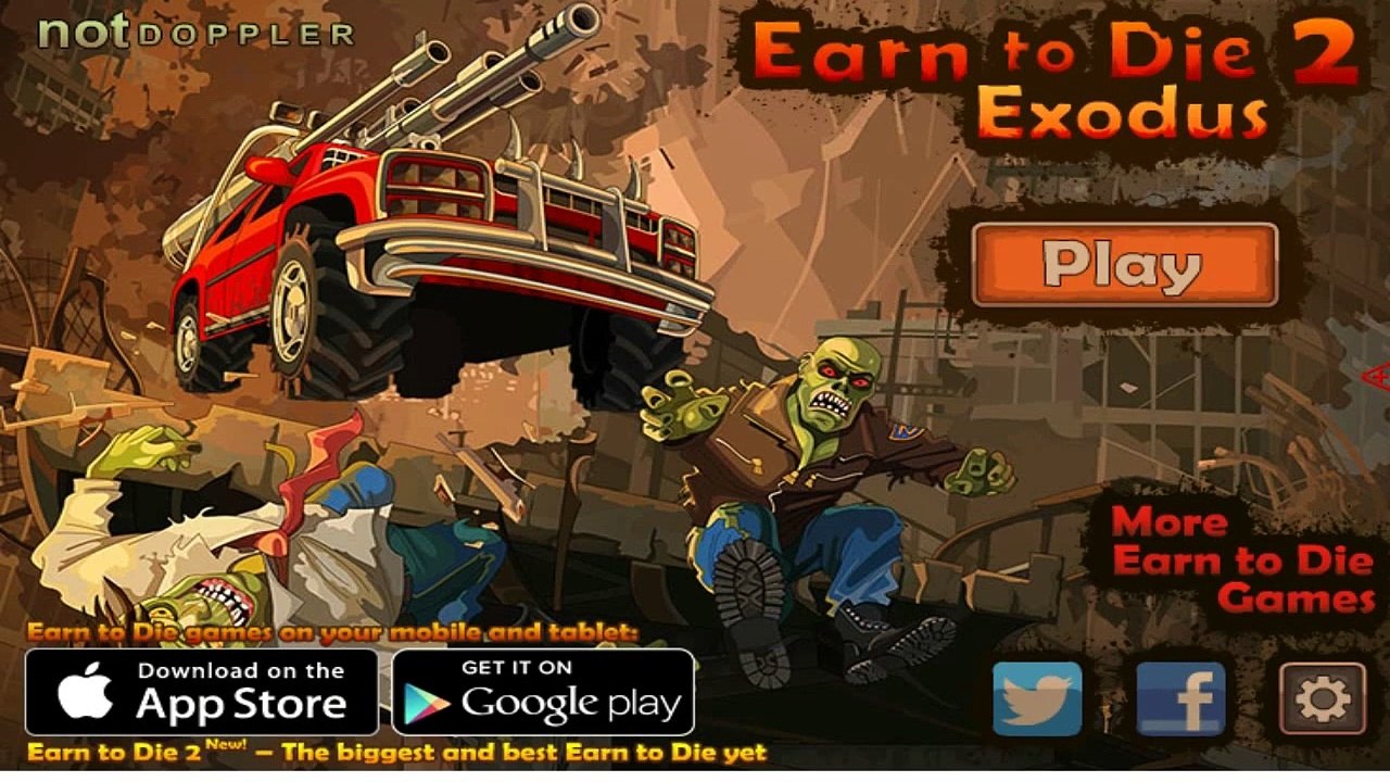Play Earn to Die 2 Exodus  -  Free Car Games To Play