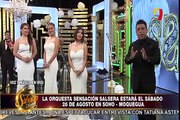 Tatiana Astengo recibió homenaje en el set de Porque Hoy es Sábado