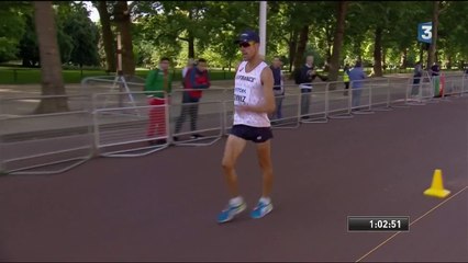 Mondiaux d'athlétisme : Diniz seul en tête après une heure de course