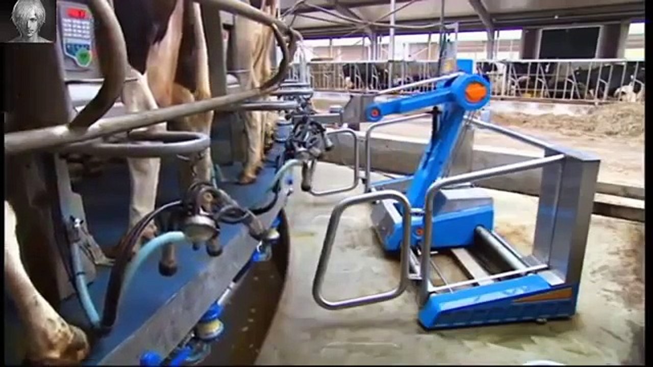 智能技術智能農業自動牛奶噴碼機，送料，清洗!!