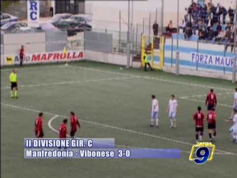 MANFREDONIA - VIBONESE 3-0 [10^giornata Seconda Divisione 2009/10]