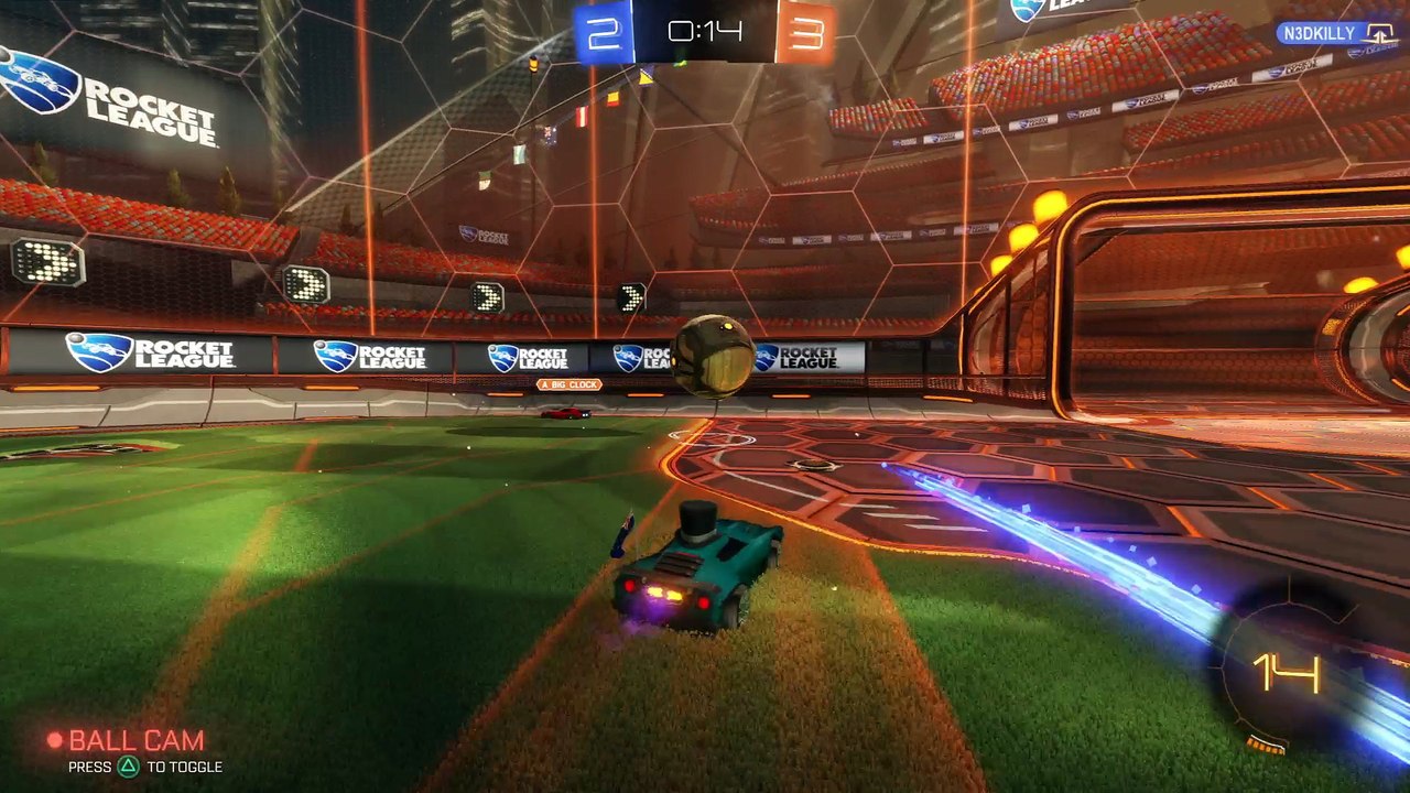 Bicycle goal lol