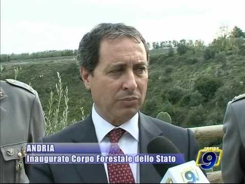 ANDRIA. Inaugurato Corpo Forestale dello Stato