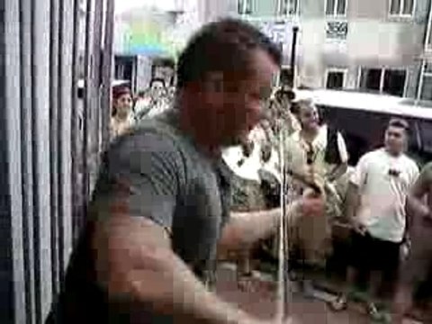 Miami wmc 2007 Dj David Vendetta play with Violinist