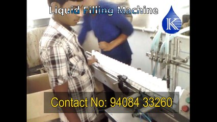 automatic liquid filling machine