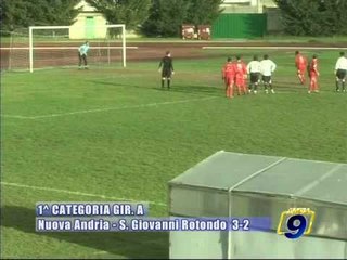 NUOVA ANDRIA - SAN GIOVANNI ROT. 3-2  [8^ Giornata Prima Categoria gir.A 2009/2010]