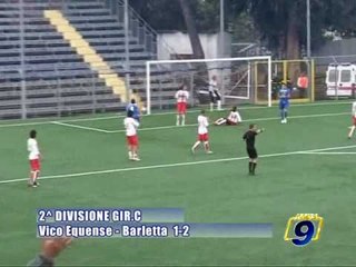 VICO EQUENSE - BARLETTA 1-2  [12^Giornata Seconda Divisione gir.C 2009/2010]