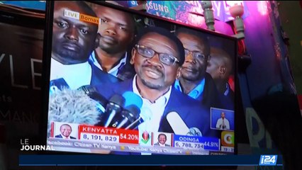 Kenya: colère et liesse après la réélection de Kenyatta