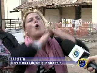 BARLETTA. Il dramma di 18 famiglie sfrattate