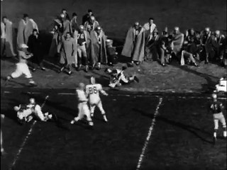 12/30/57 Detroit Lions defeat Cleveland Browns in NFL championship game