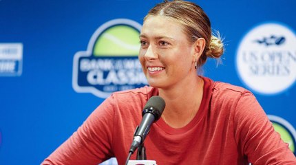 شارابوفا تنسحب من بطولة سينسيناتي