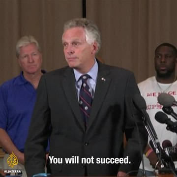 Virginia Governor slams white supremacists in Charlottesville