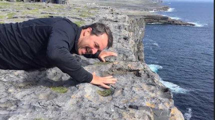 Ce papa qui brave sa peur va parler à tous ceux qui ont le vertige