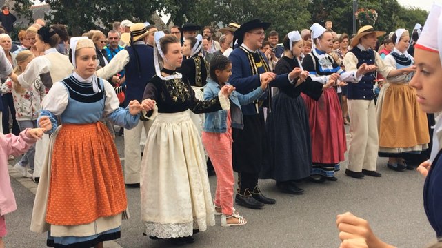 À la fête des Bruyères, le cercle celtique