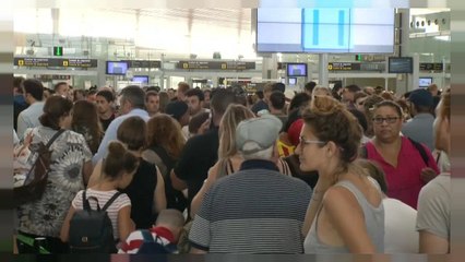 Guardia Civil reforça segurança no aeroporto de barcelona durante a greve