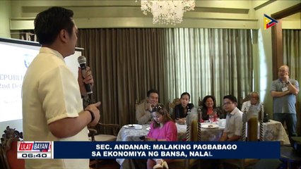 Sec. Andanar: Malaking pagbabago sa ekonomiya ng bansa, nalalapit na