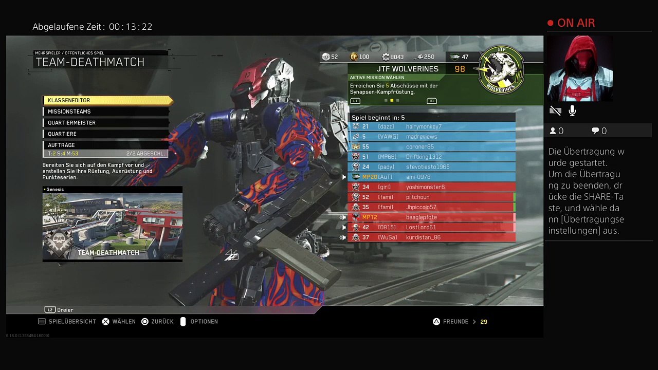 PS4-Live-Übertragung von ami-0978 Zombie (73)