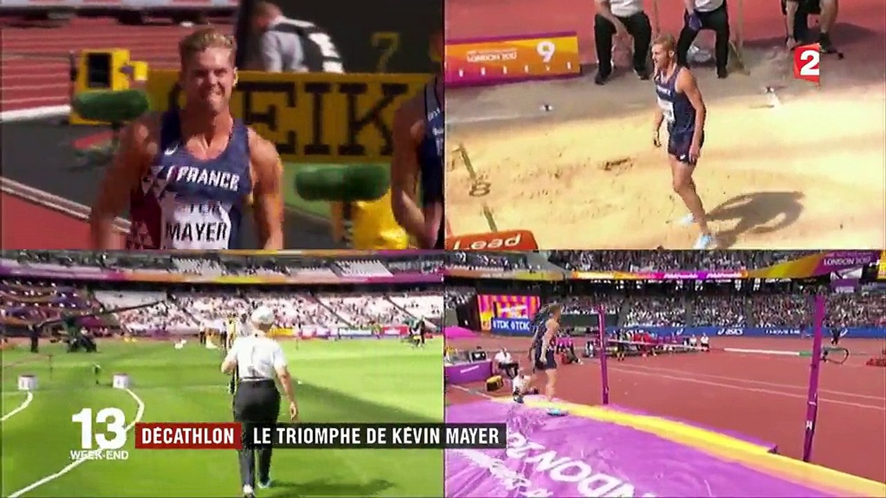 Athlétisme : Kévin Mayer, le nouveau roi du décathlon
