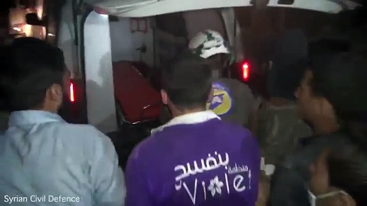 Hero White Helmets rescuer who wept as he pulled baby girl from Syrian rubble