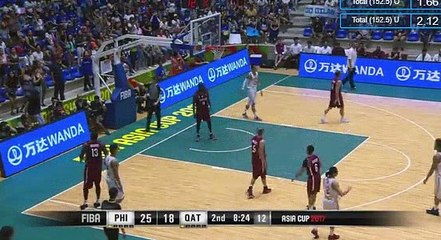 Gilas Pilipinas vs Qatar - 2nd Quarter (FIBA Asia Cup 2017) August 13,2017