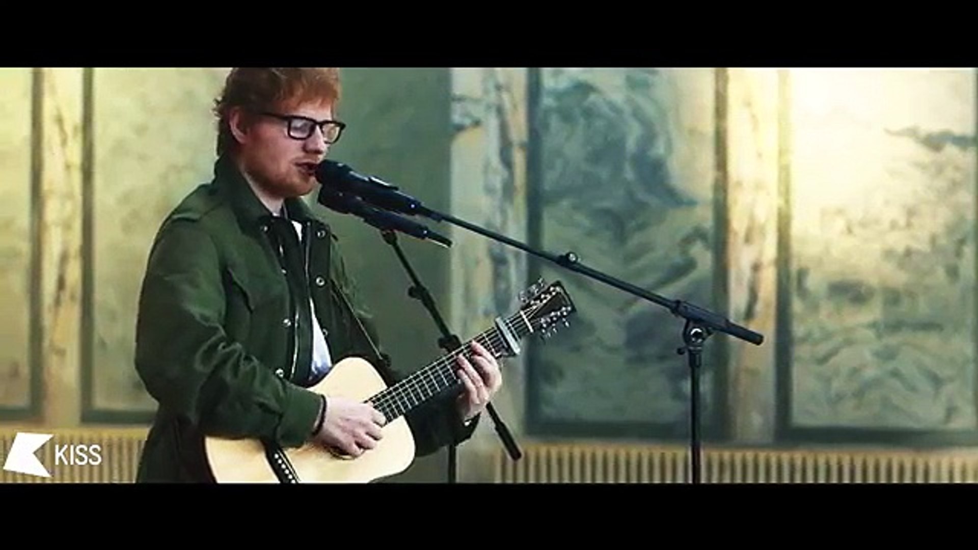 Ed Sheeran covers Justin Bieber's 'Love Yourself' (Live) _ KISS Presents