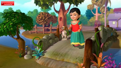 நொண்டி ஆட்டம் | Tamil Rhymes for Children | Infobells
