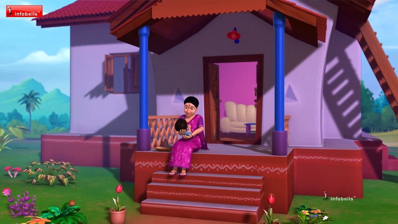 தாலாட்டு பாட்டு | Tamil Rhymes for Children | Infobells