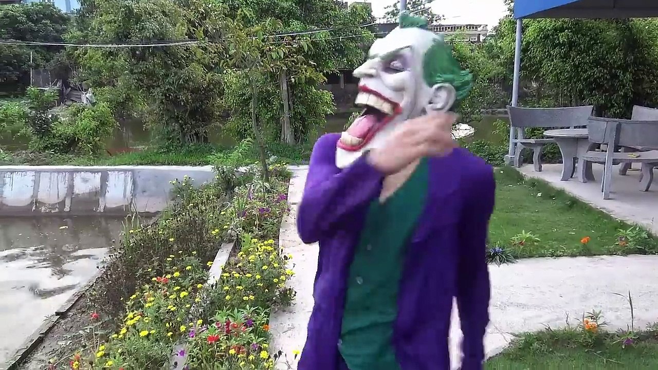 Black Dog Rescue Elsa vs Anna Escape Drowning With Sipderman Joker harmed Fun Kids Videos