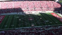 Ohio State Marching Band Americas Pastime Baseball Halftime Show 10 08 2016 OSU vs Indian
