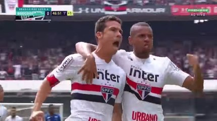Sao Paulo 3 x 2 Cruzeiro - GOLES - Brasileirao 13/8/2017