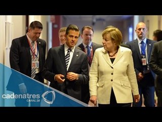 Detalles de la visita de EPN a Bruselas