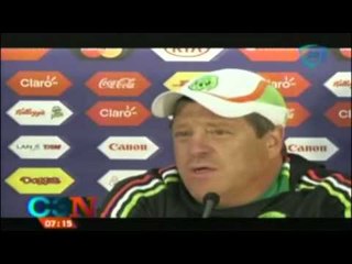 Miguel Herrera piensa en llegar a la final de la copa América
