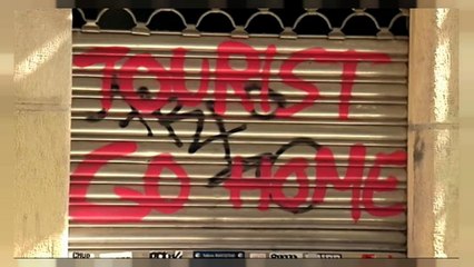 "Touristen, haut ab!"