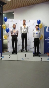 2017 QSC Senior Men Medal Ceremony (Fancam) 1080p - Nicolas Nadeau, Elladj Baldé, Liam Firus